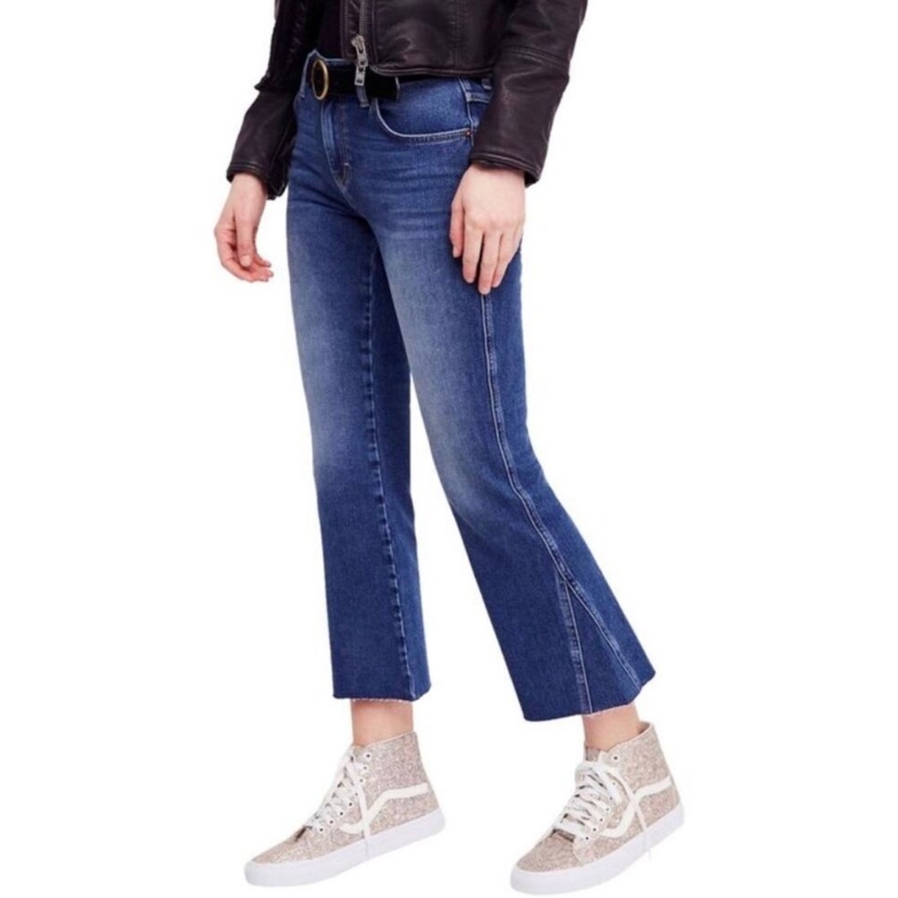 FREE PEOPLE Rita Crop Flare Jeans - Size 26R - Picture 3 of 7